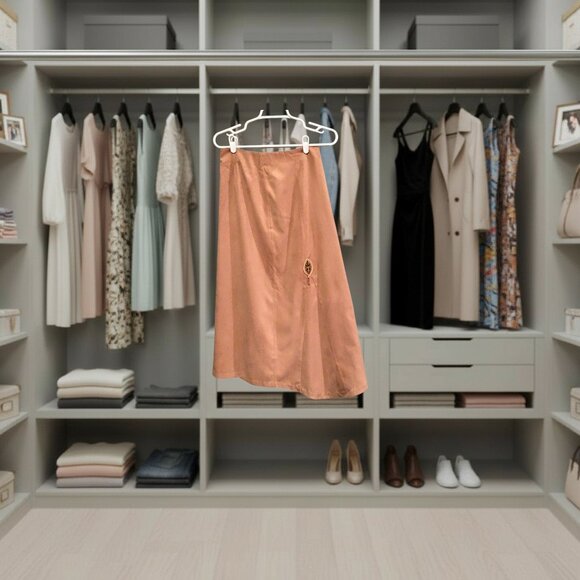 Together Tan Jacket and Skirt Suit - Picture 5 of 10